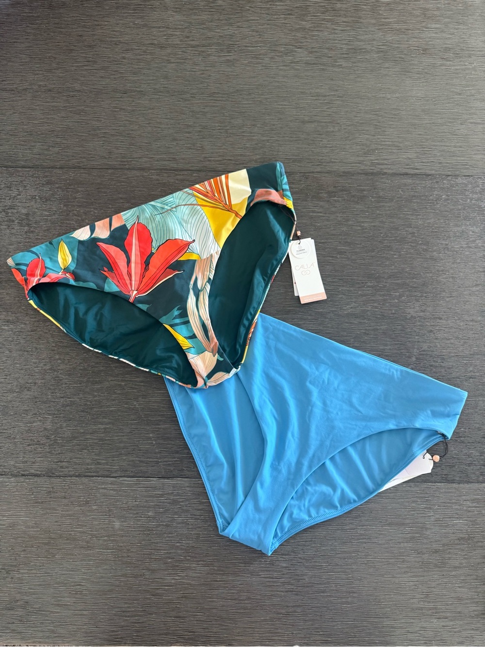 CALIA Women's Core Mid Rise Swim Bottoms Bundle of 2